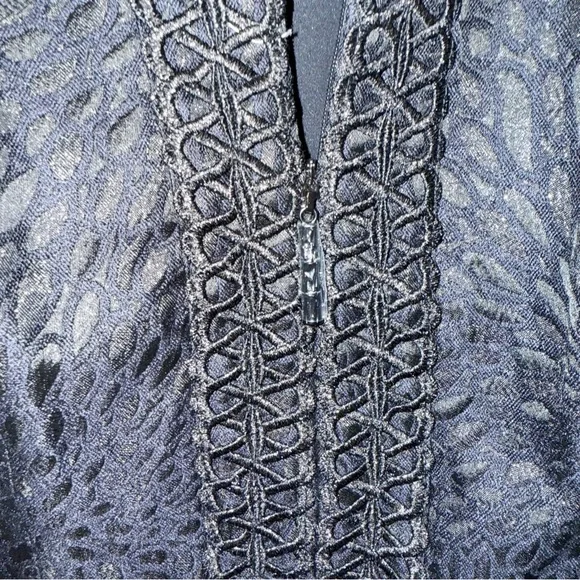 NWT Lilly Pulitzer Franci Dress in Onyx Lagoon Jacquard Size 8 - Picture 10 of 12